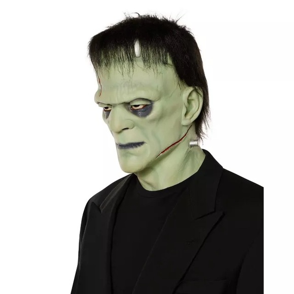 Frankenstein Full Mask Universal Monsters NEW Halloween Horror Movie Latex Mask - Picture 2 of 7
